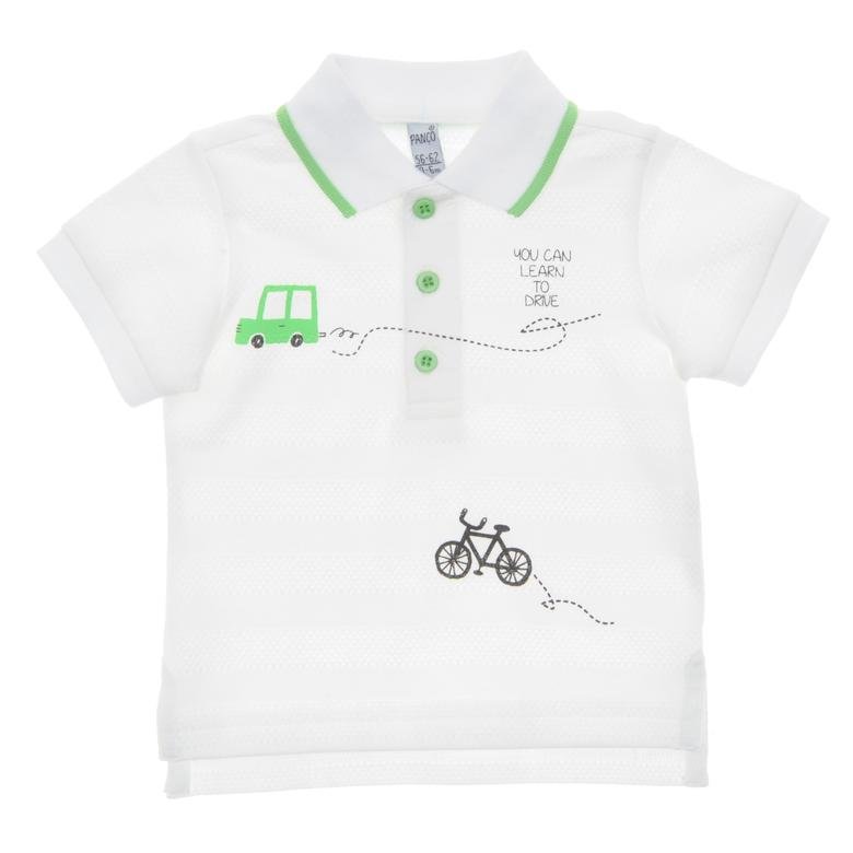 Erkek Bebek Yakalı T-Shirt