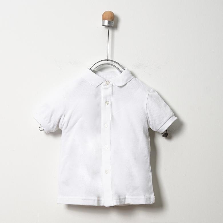 Erkek Bebek Kısa Kollu Gömlek