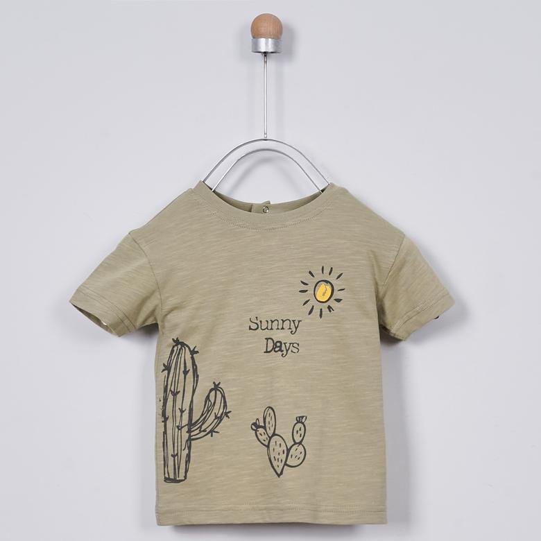 Erkek Bebek Kısa Kollu T-shirt