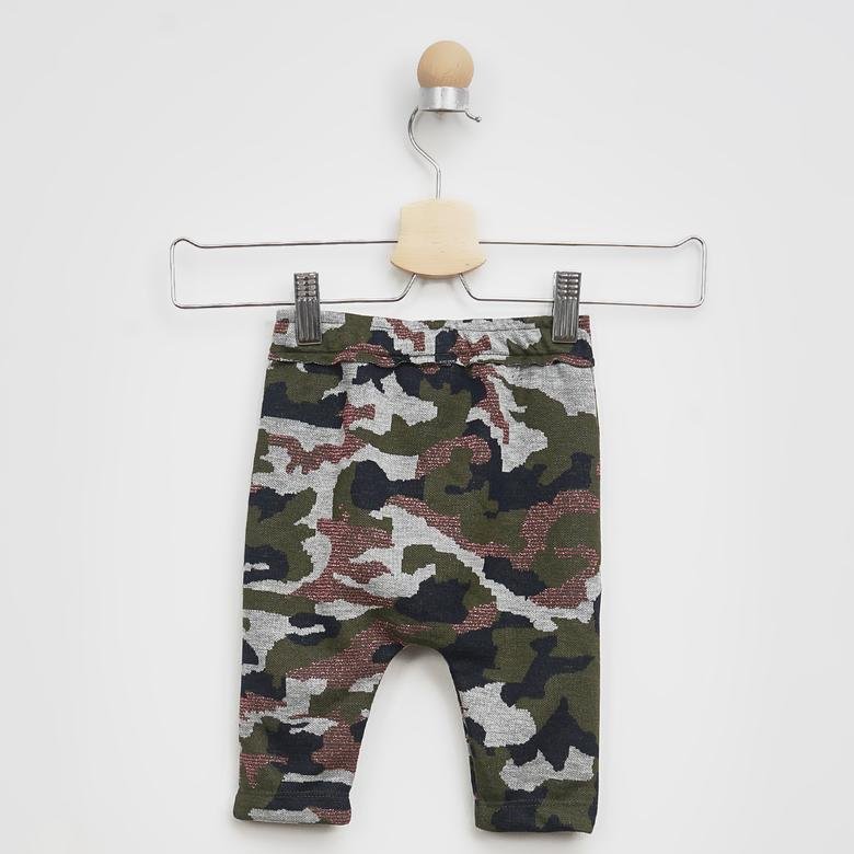 Kız Bebek Kamuflaj Desenli Pantolon