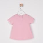 Kız Bebek Renkli Baskılı Kısa Kollu T-shirt