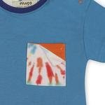 Erkek Bebek Cep Detaylı Kısa Kollu T-shirt
