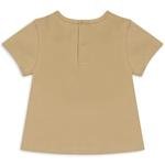 Kız Bebek Baskılı T-Shirt ve Dantelli Etek Takım