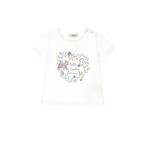 Kız Bebek Baskılı Kısa Kollu T-shirt