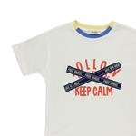 Erkek Çocuk Yazı Baskılı Kısa Kollu T-shirt