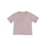 Erkek Bebek Yazı Baskılı Cep Detaylı Kısa Kollu T-shirt