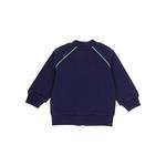 Erkek Bebek Patch Detaylı Fermuarlı Sweatshirt