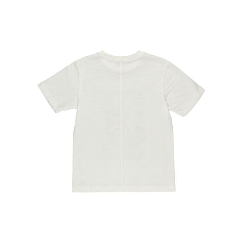 Erkek Çocuk Önü Baskılı Kısa Kollu T-shirt