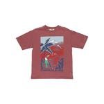 Erkek Çocuk Palmiye Baskılı Kısa Kollu T-shirt