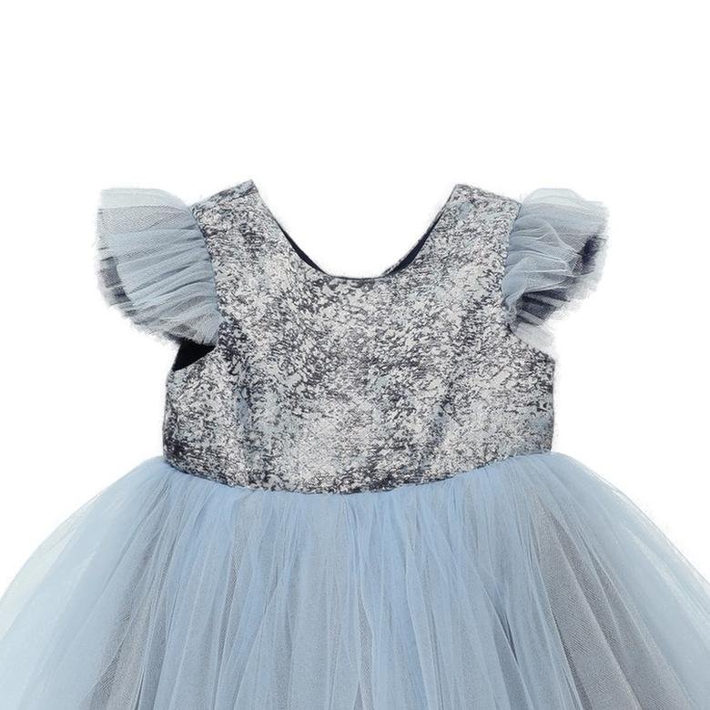 Kız Bebek Kabarık Tüllü Parti Elbisesi