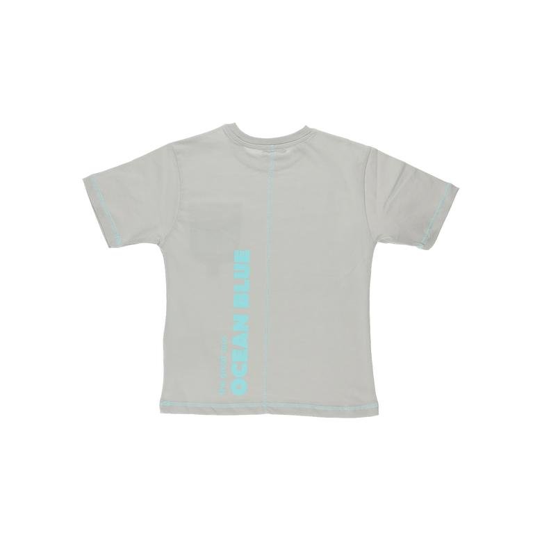 Erkek Çocuk Cep Detaylı Kısa Kollu T-shirt