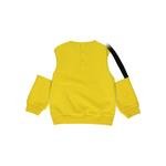 Erkek Bebek Blok Parçalı Arma Detaylı Sweatshirt