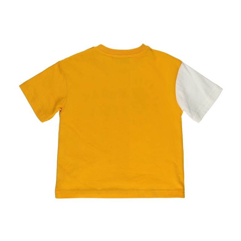 Erkek Bebek Baskılı Kısa Kollu Tişört