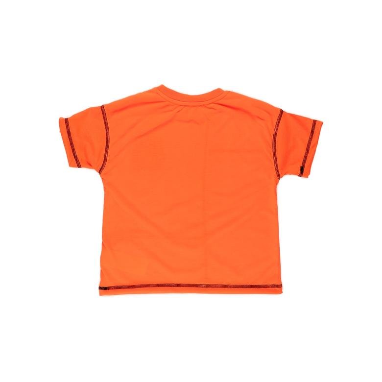 Erkek Çocuk Dikiş Detaylı T-Shirt