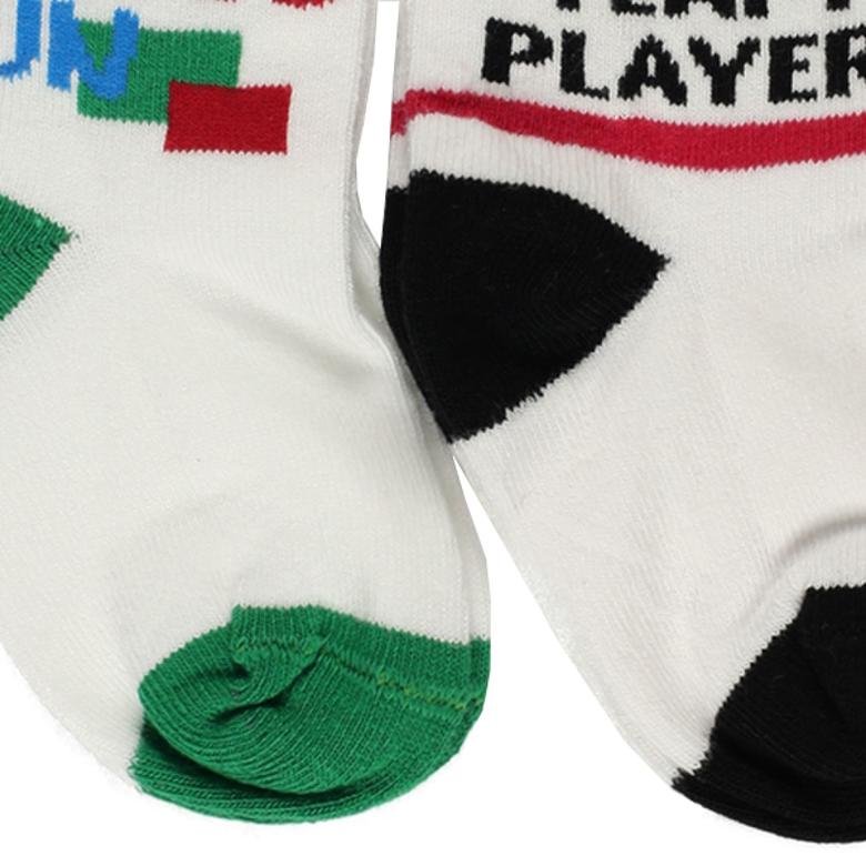 Erkek Bebek 2'li Çorap Set