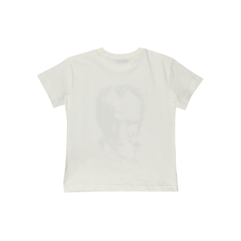 Unisex Çocuk  Atatürk Baskılı Tişört