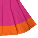 Kız Çocuk Blok Renkli  Elbise