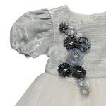 Kız Çocuk Balon Kollu Abiye Elbise