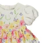 Kız Bebek Çiçek Desenli Elbise