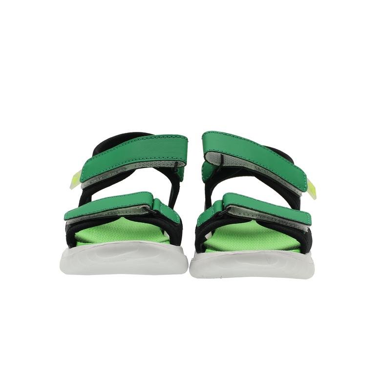 Unisex Çocuk Çift Bantlı Cırt Cırtlı Sandalet