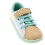 Unisex Çocuk Renk Bloklu Cırt Cırtlı Bağcıklı Sneakers
