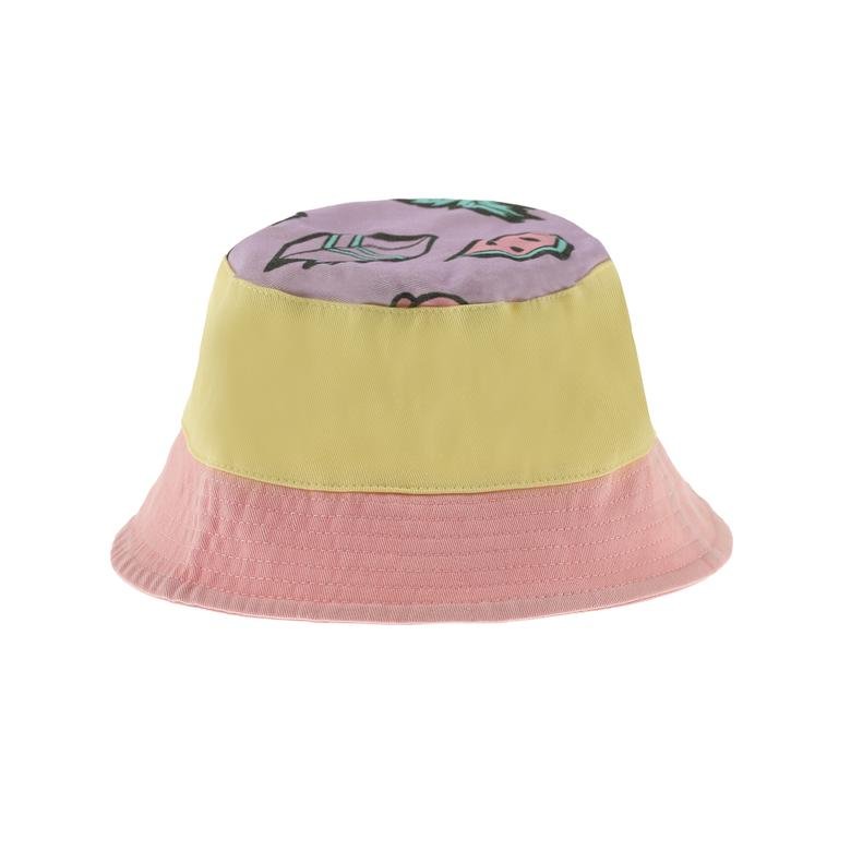 Kız Çocuk Renkli Kova Şapka
