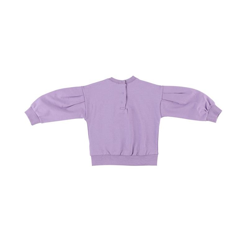 Kız Bebek Baskı Detaylı Sweatshirt