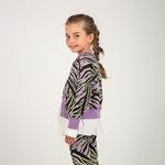 Kız Çocuk Zebra Desenli Tunik