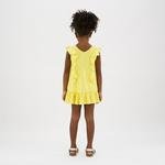 Kız Çocuk Fırfırlı Detaylı Elbise