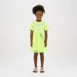 Kız Çocuk Eteği Tül Detaylı Elbise