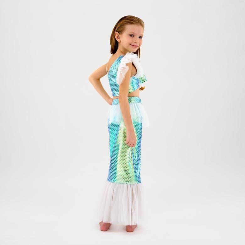 Kız Çocuk Deniz Kızı Kostumu